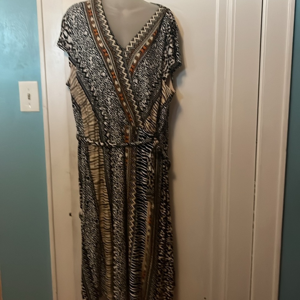 Ruby Rd Multi Color Woman’s Dress 1X - Picture 2 of 5
